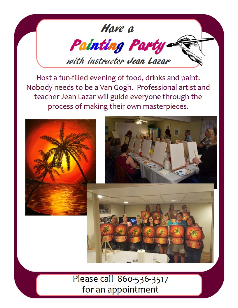 Painting party info